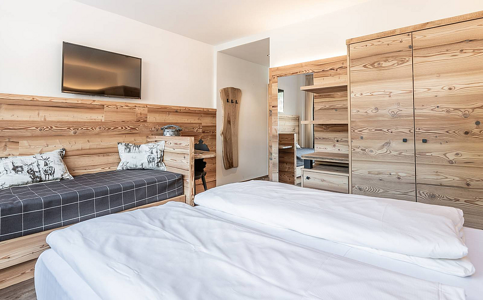 Family room in the sport hotel, Val di Sole, Italy