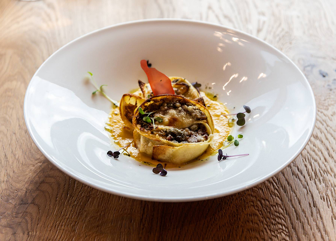 Im Vier-Sterne-Hotel Trentino ist der Genuss handgemacht