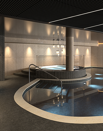 OUTSIDE AND INSIDE POOLS