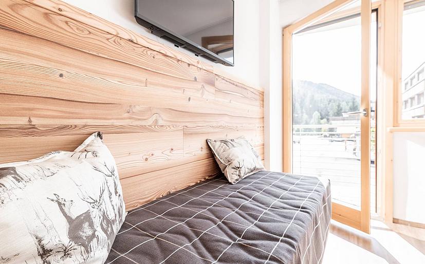 Double room with balcony, Mezzana, South Tyrol